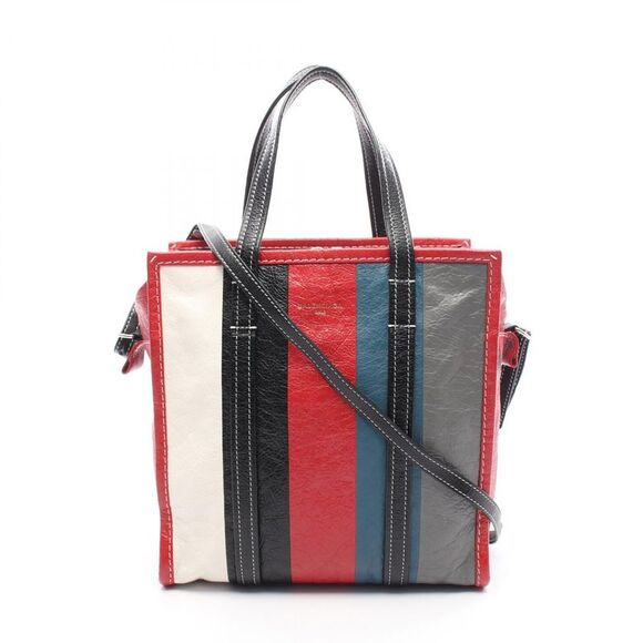 Balenciaga BAZAR SHOPPER Leather Tote Bag - Picture 1 of 7